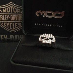 Harley Davidson Ring Sterling Siver 925